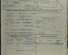 DSC00424 Don Kettle's war service record